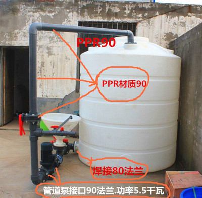 菏泽10吨塑料桶 枣庄8吨塑料桶 聊城5吨塑料储罐 甲醇塑料桶批发